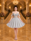 Spaghetti Strap Homecoming Dress by Dancing Queen 3438