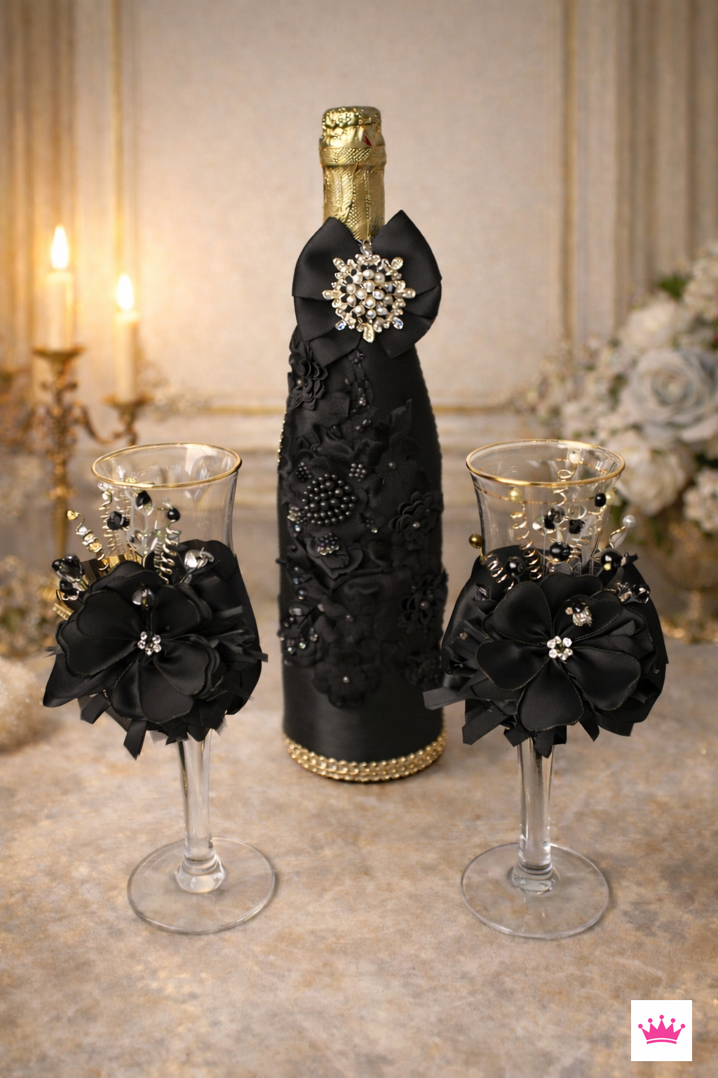 Quinceañera champagne set