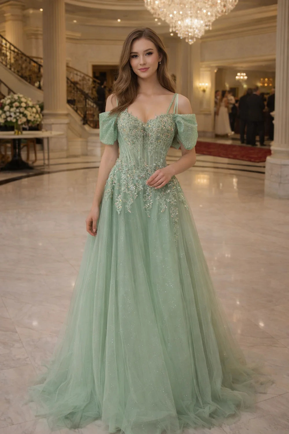 Semi-forma Gown by Couture 907878