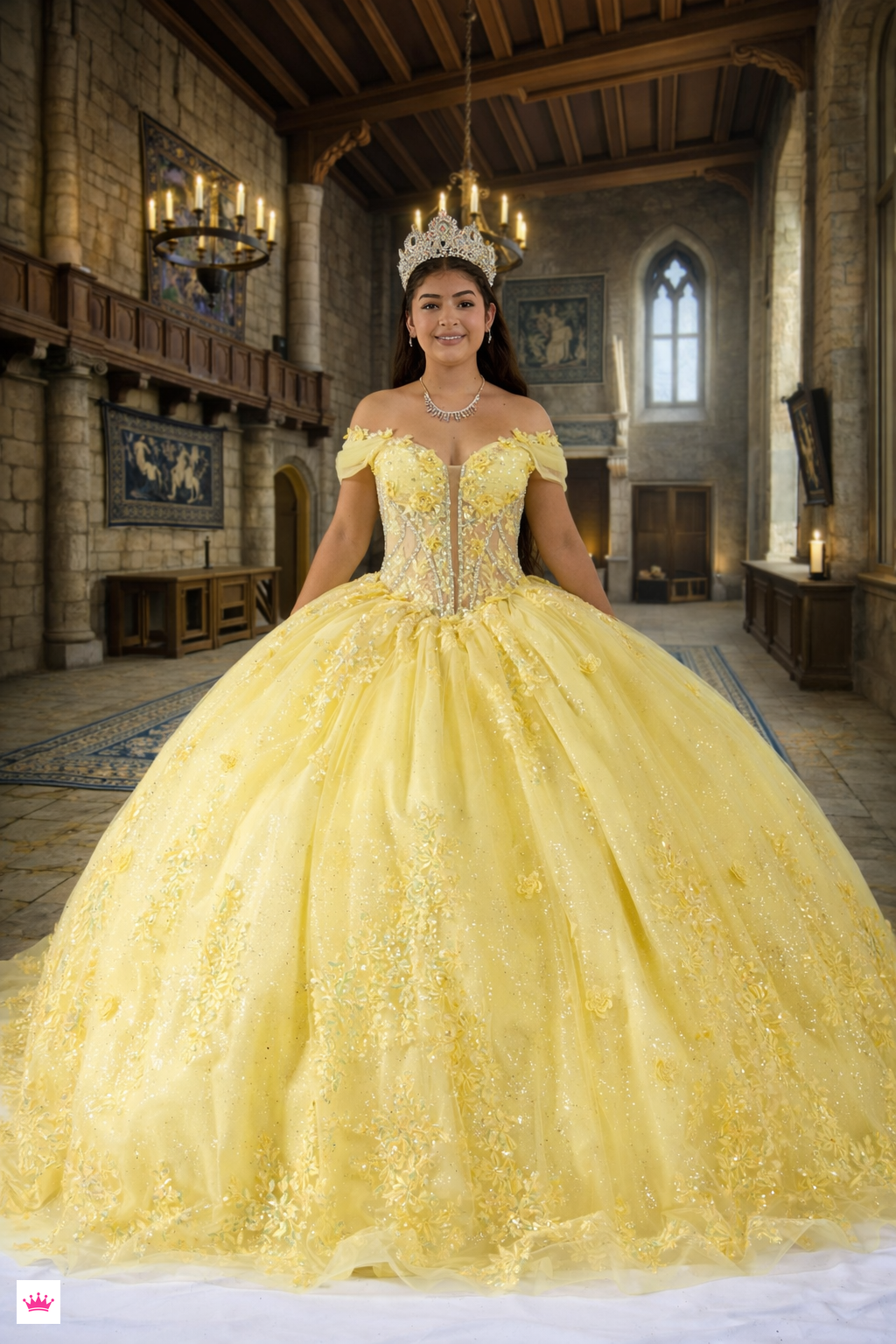 Sweetheart Corset Quinceañera Gown by Calla Collection USA Scl-30042401