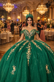Off-Shoulder  Quinceanera Ball Gown by Queen Collection 5060421