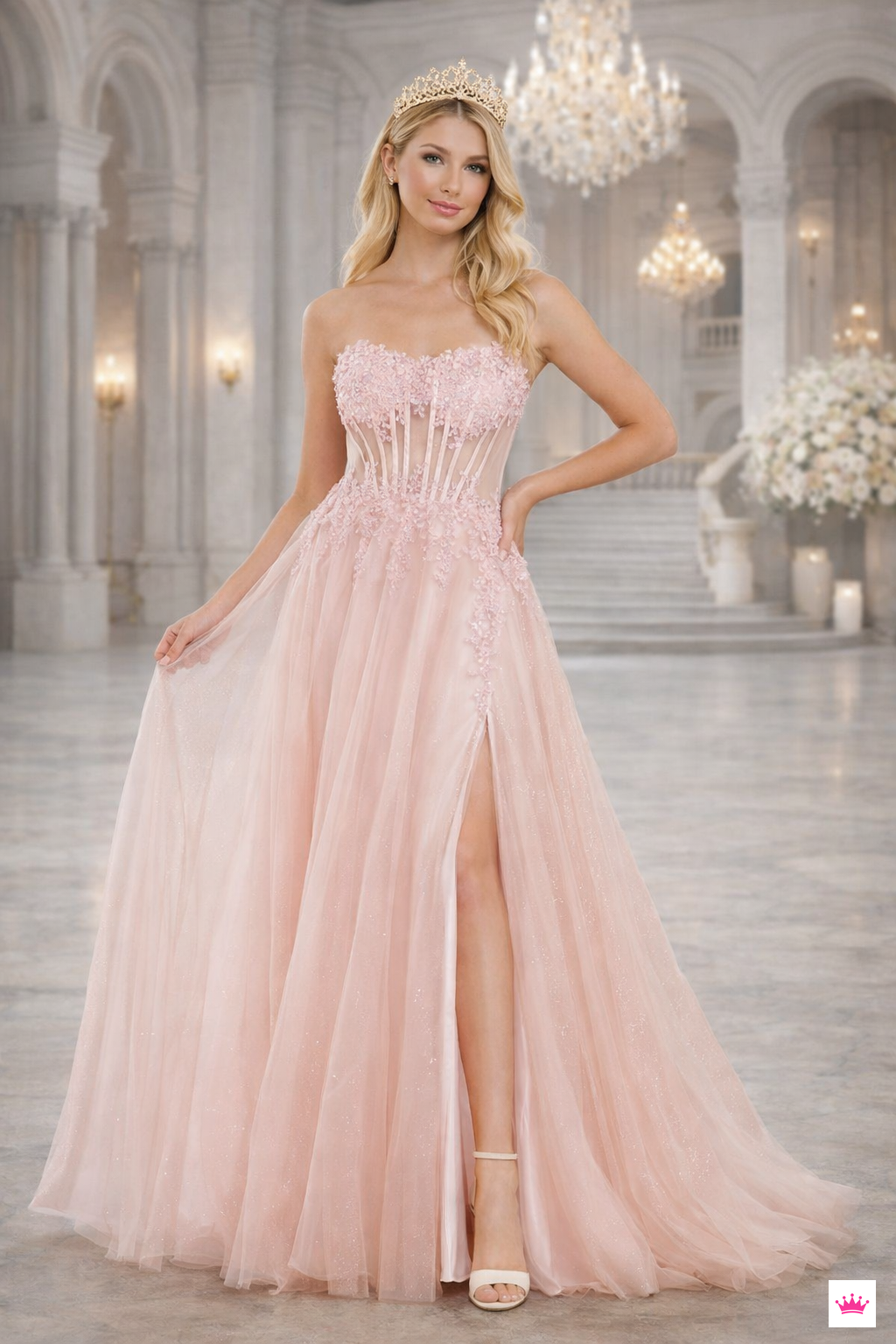 Ball Gown by Amelia Couture 9078