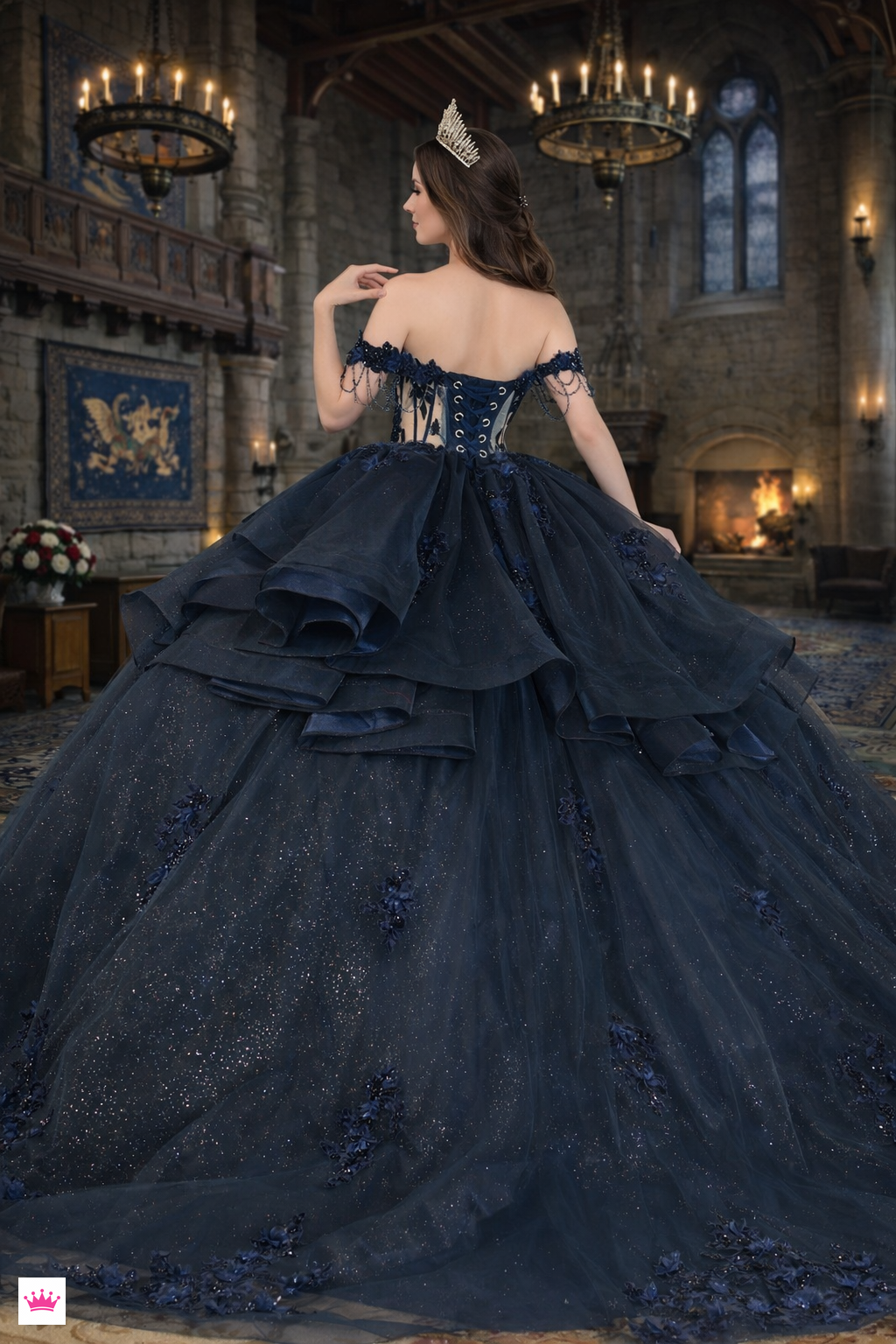 Quinceañera Ball Gown kavin GL3676337