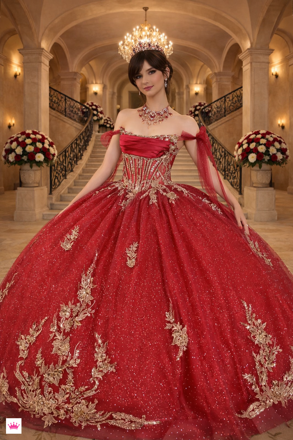 Quinceañera Ball Gown by kavin  GL3710276