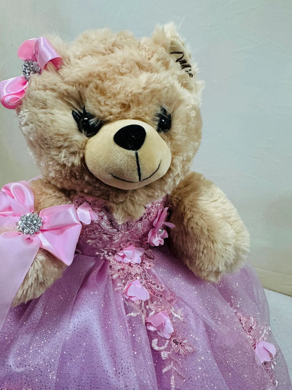 Teddy bear Quincenera Doll 144