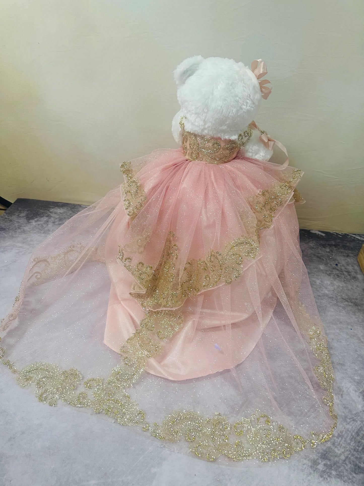 Teddy bear Quincenera Doll 114
