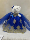 Teddy bear Quincenera Doll 140