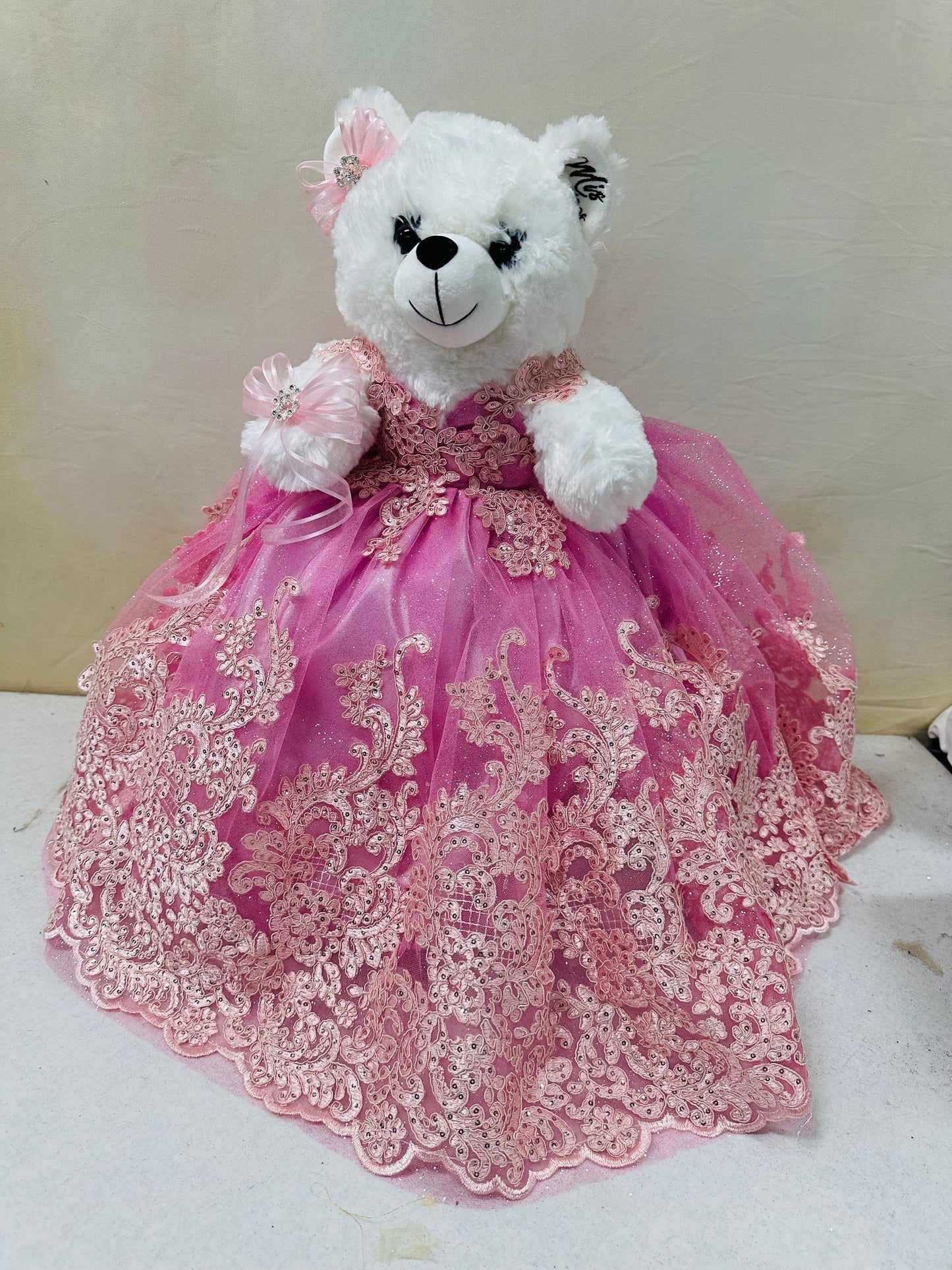 Teddy bear Quincenera Doll 154