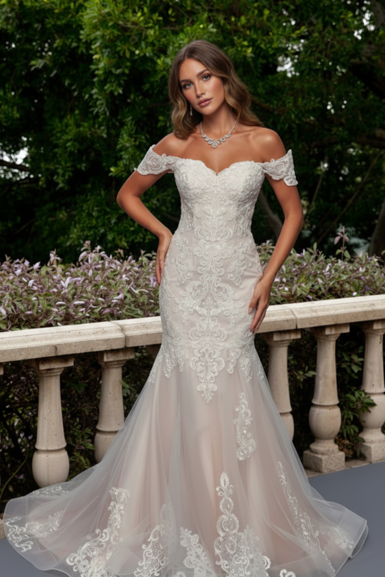 Off Wedding Gown by Bridal 49550