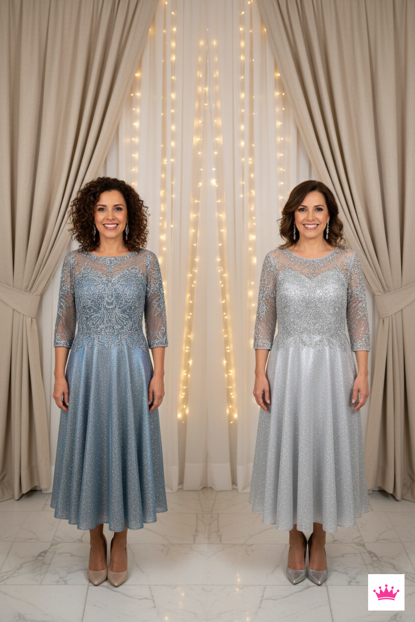 Sparkly Dress with Pockets by Chicas Dress J006