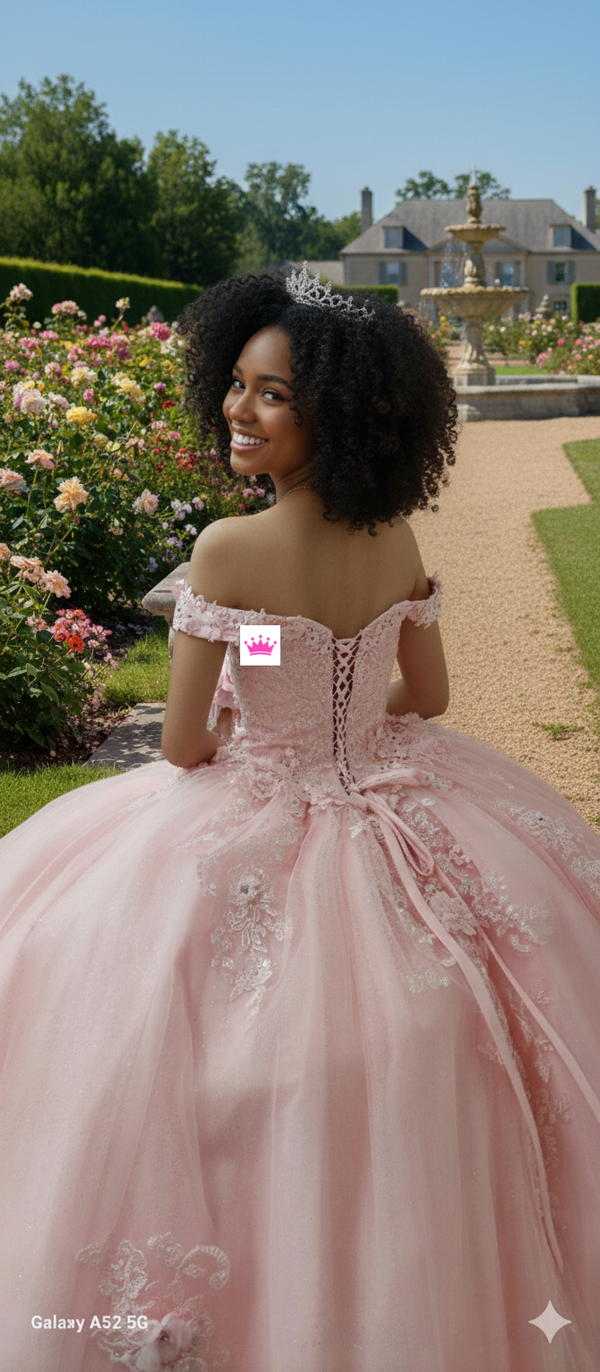 Shimmering Quinceañera Ball Gown by Joy Collection 1028000