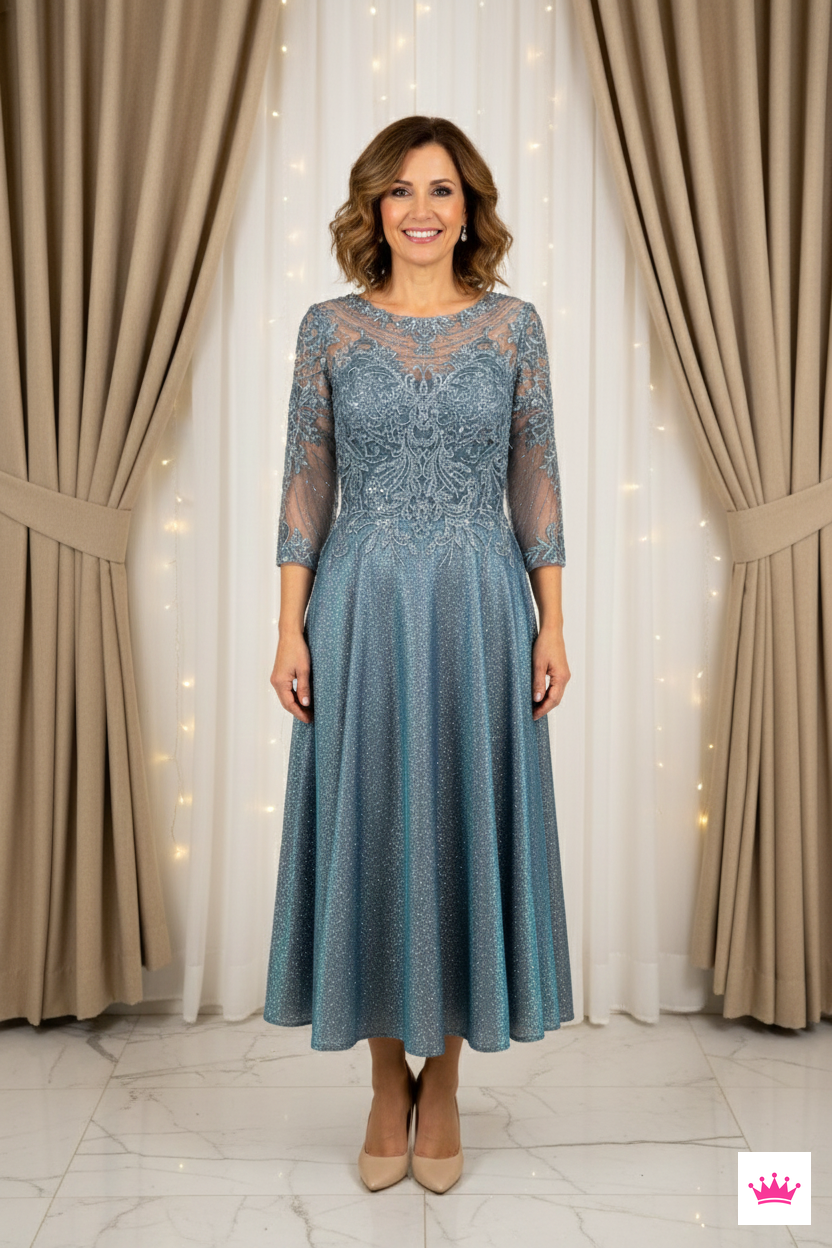 Sparkly Dress with Pockets by Chicas Dress J006