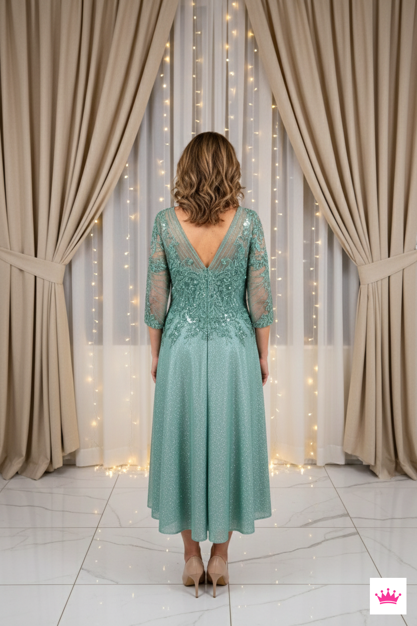 Sparkly Dress with Pockets by Chicas Dress J006