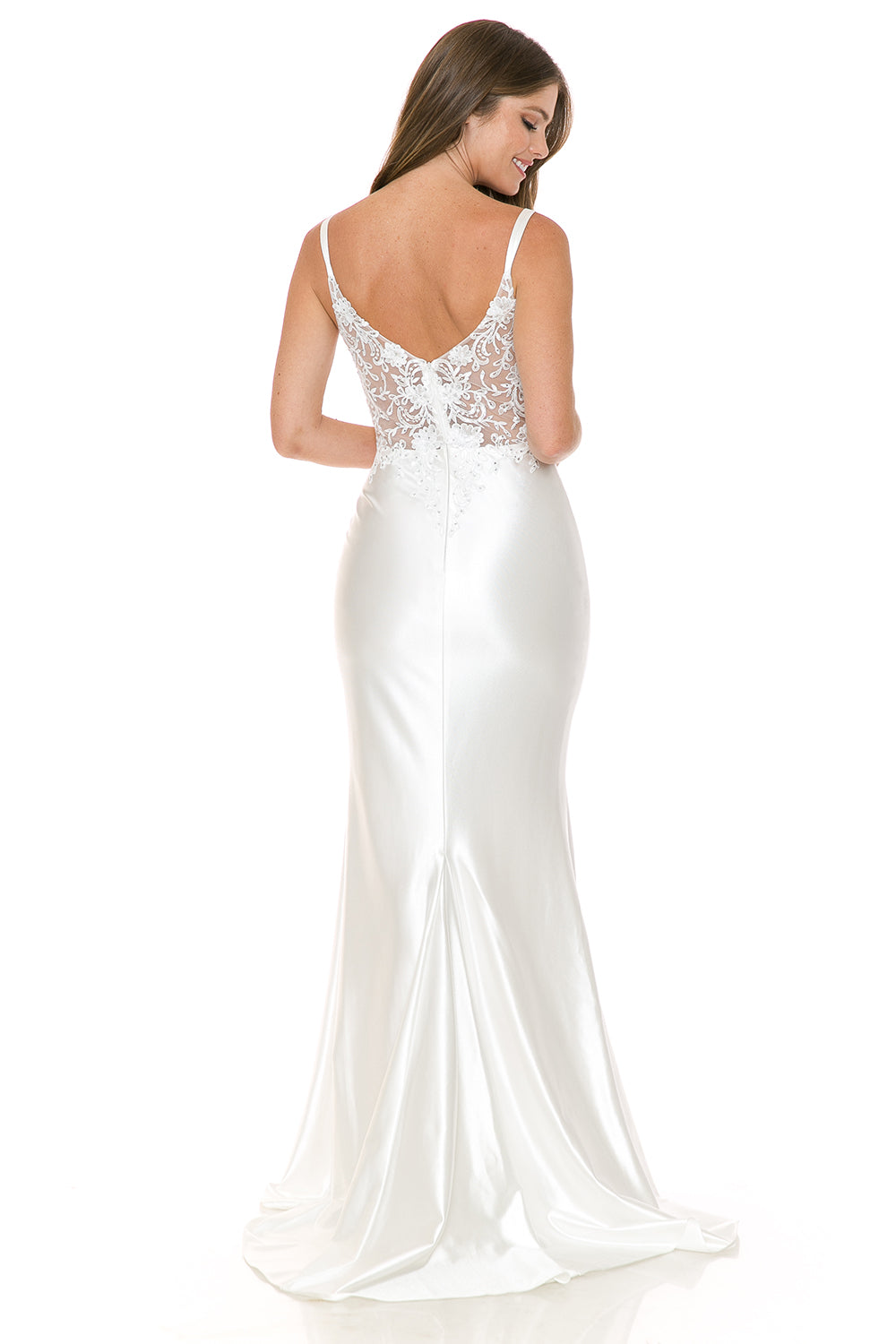 Sweetheart Embroidered Formal Dress with Jacket by Lenovia 8175