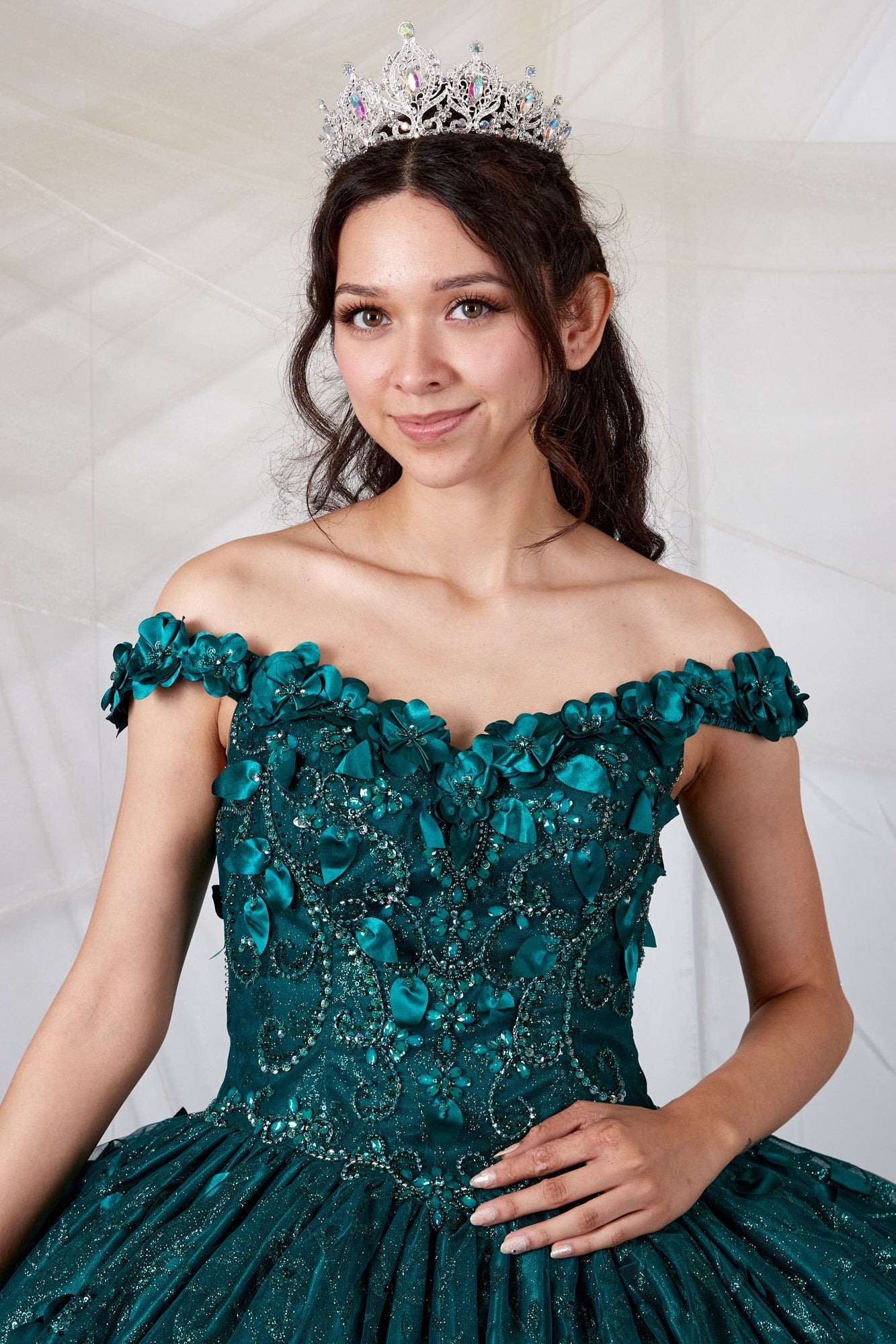 Off-Shoulder Quinceanera Dress  CC-30001261