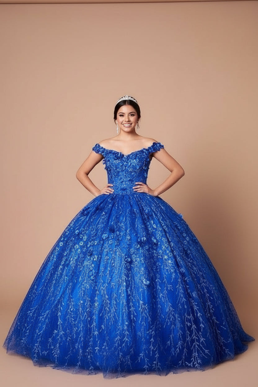 Off-Shoulder Quinceanera Dress  CC-30001261