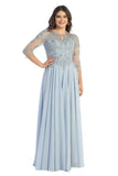 Chiffon A-Line Mother of the Bride Dress by Cindy Collection 50524
