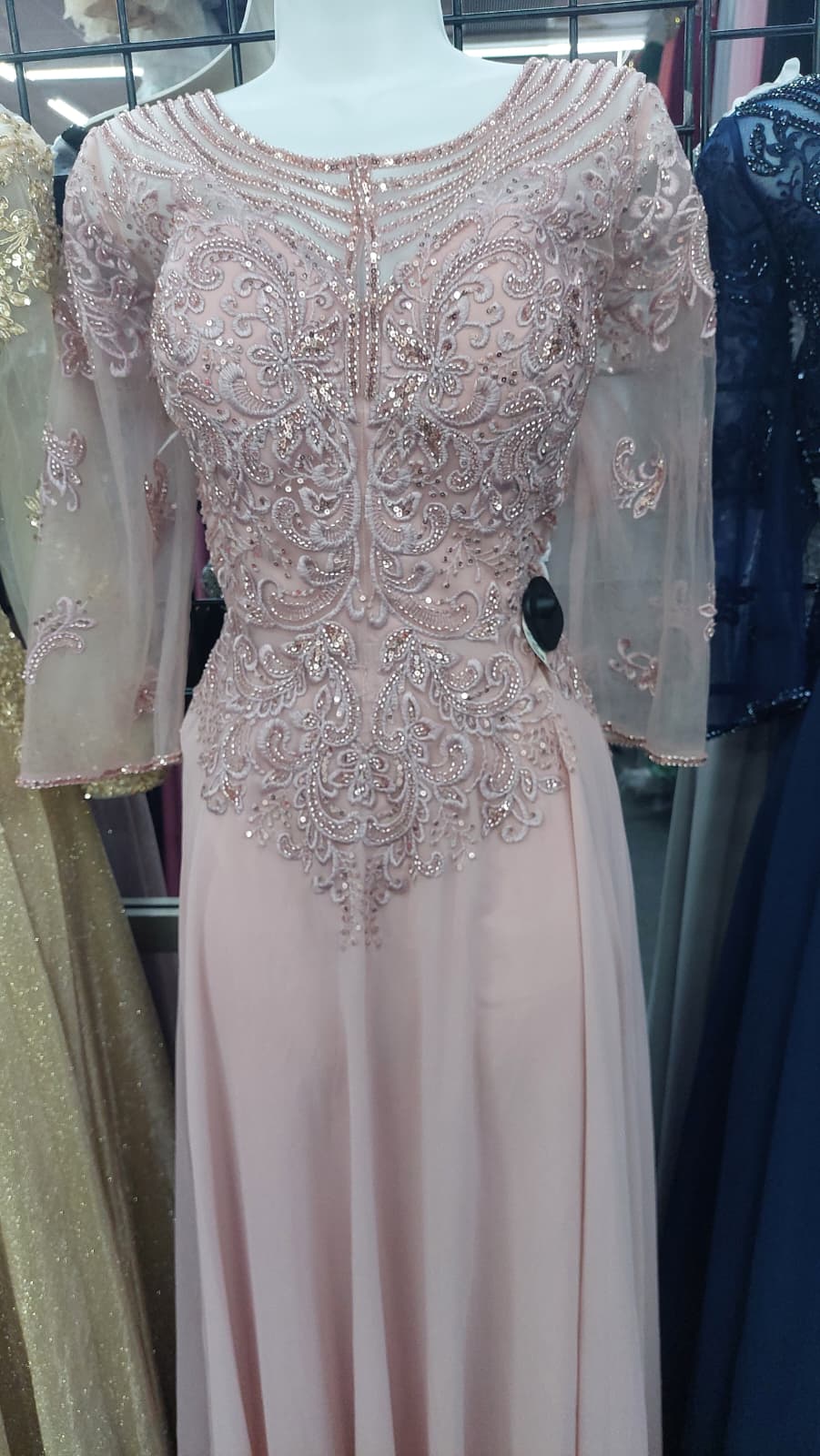 Chiffon A-Line Mother of the Bride Dress by Lee Collection 5052498