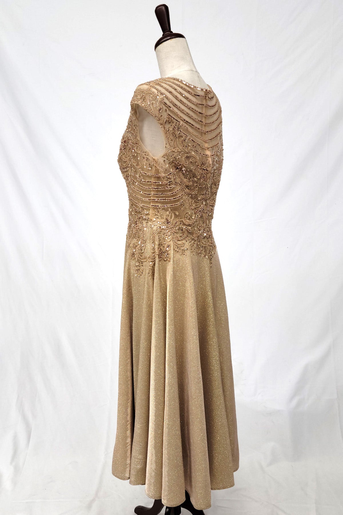 Sequined Midi Evening Dress by Chica J03273