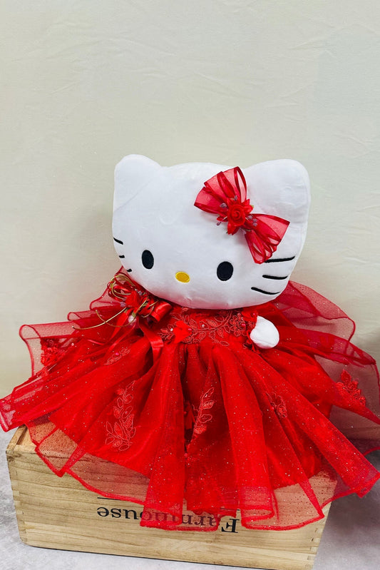 Hello Kitty red Plush Doll 
