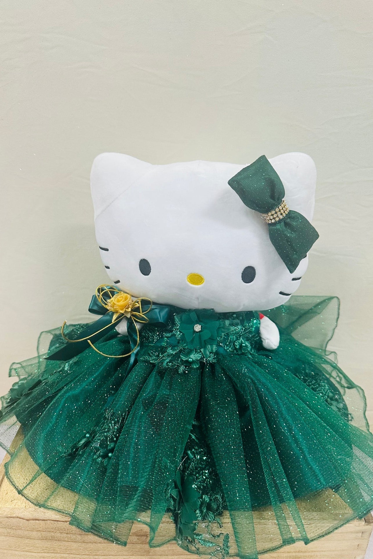Hello Kitty Quincenera Doll Green,snkdress,wwwsnkdress.com