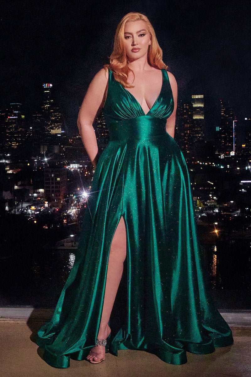 Plus Size Gown by Ladivine CC2349C