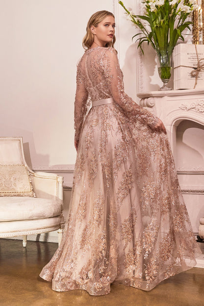 Plus Size Gown by Ladivine CD233C