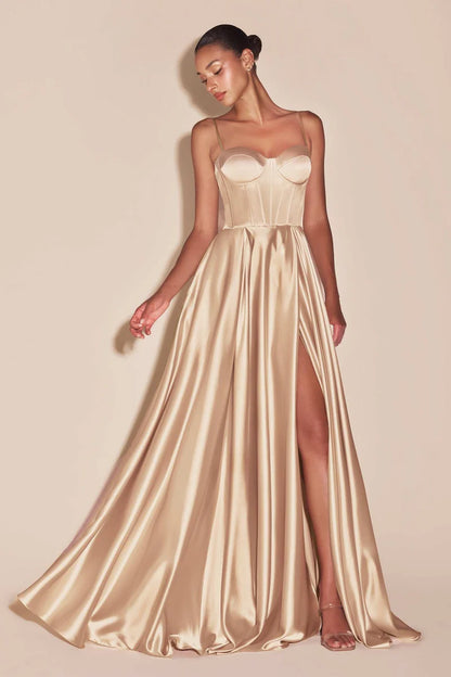 Plus Size Gown by Ladivine CD337C
