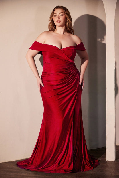 Plus Size Gown by Ladivine CD790C