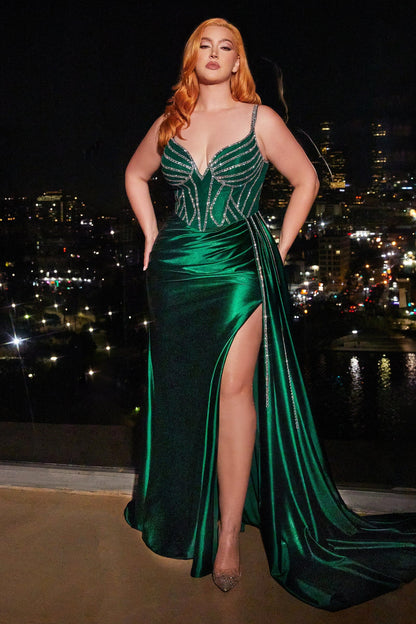 Plus Size Gown by Ladivine CDS440C