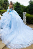 Tiered Ruffle Quinceañera Ball Gown  by Gloria GL3551371