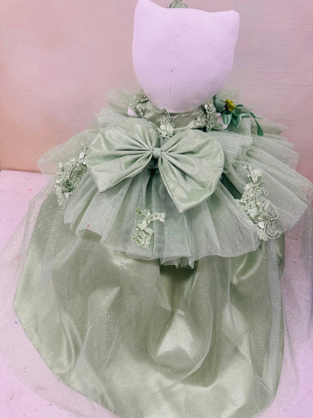 Hello Kitty Quincenera Doll Sage ,snkdress,wwwsnkdress.com