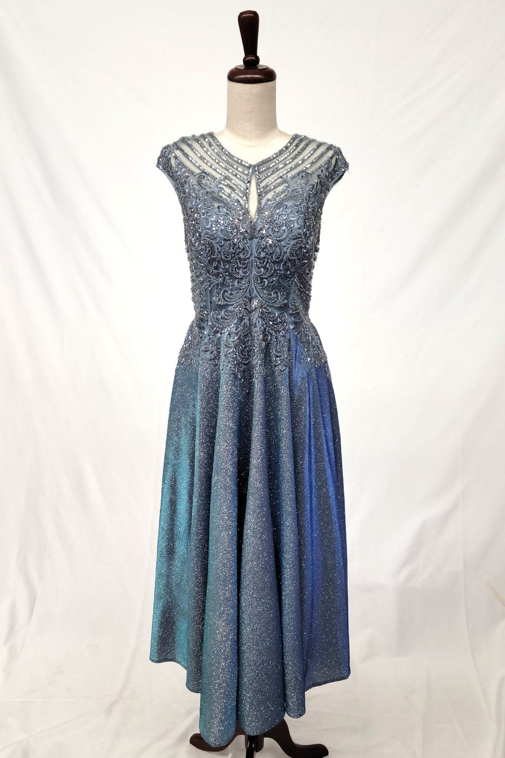 Sequined Midi Evening Dress by Chica J03273