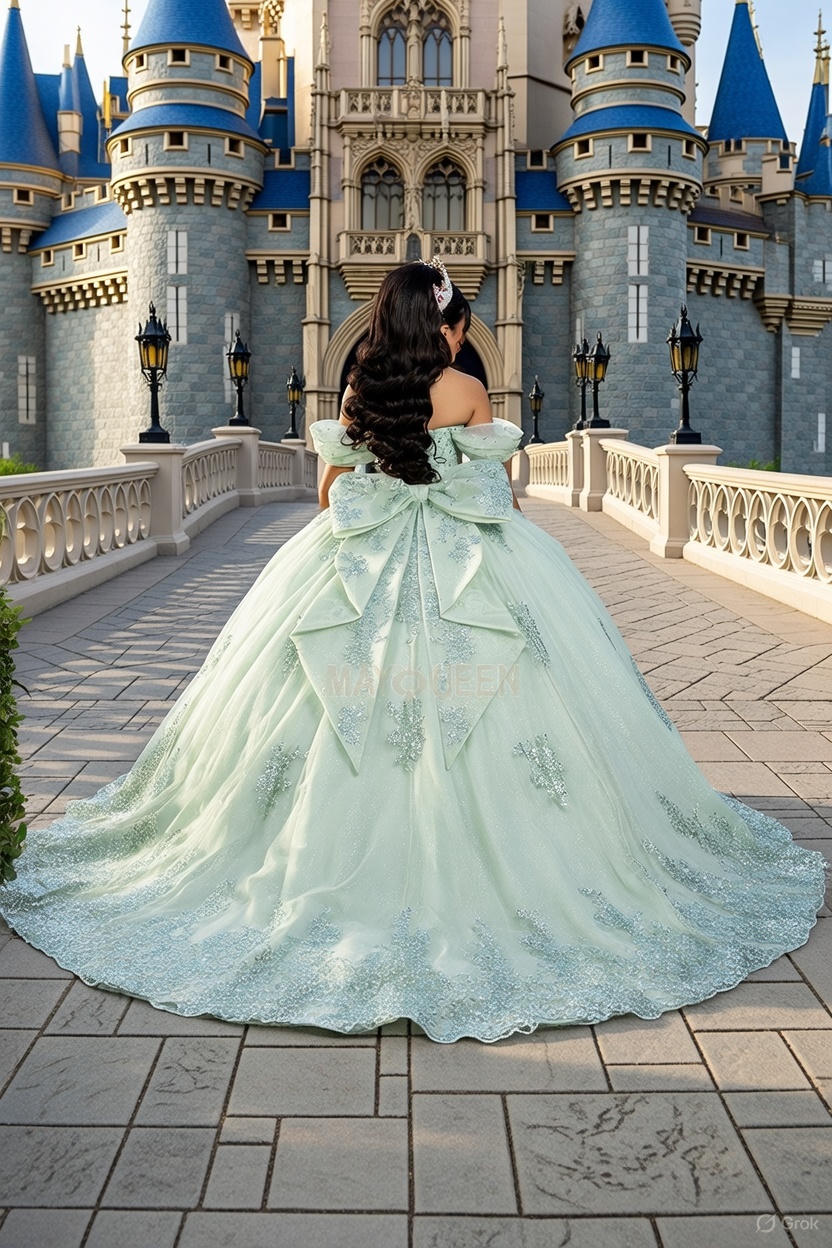 Red Crystal Quinceañera Ball Gown by Royal Collection LP287398