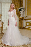 Off White bridal gown by GLS Gloria GL3659 www.snkdress.com