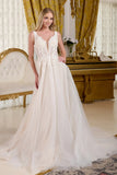 Off White bridal gown by GLS Gloria GL3661 www.snkdress.com