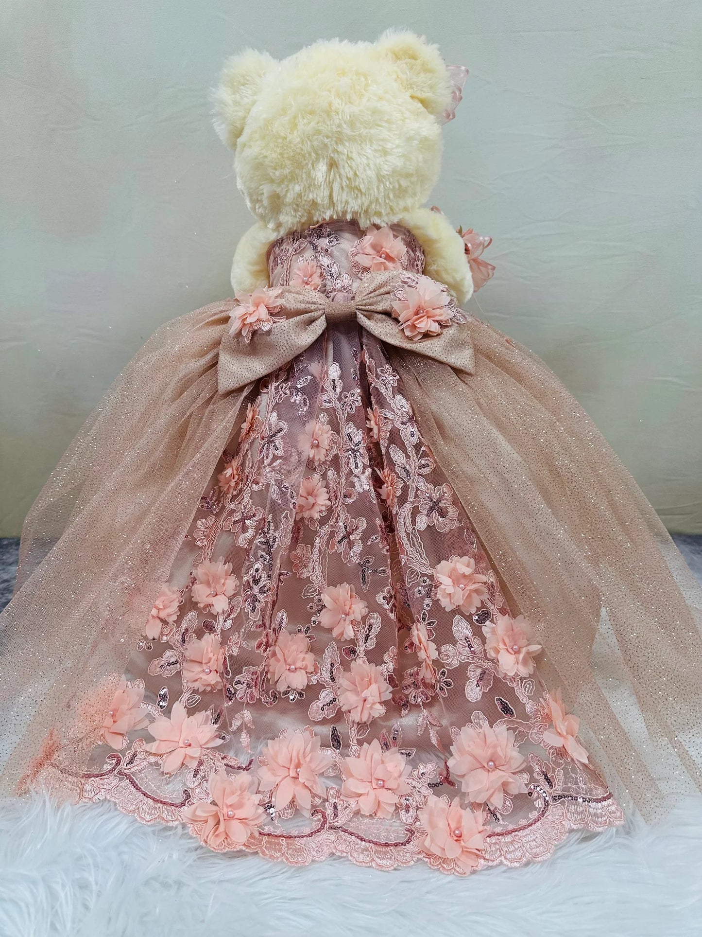 Teddy bear Quincenera Doll osito-66