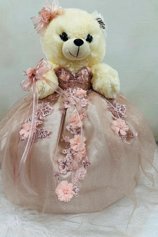 Teddy bear Quincenera Doll osito-66