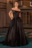 Off the Shoulder Ball Gown by Ladivine J885