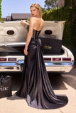 Strapless sweetheart fitted gown by Ladivine style KV1135 | www.snkdress.com