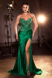 Strapless sweetheart fitted gown by Ladivine style KV1136 | www.snkdress.com