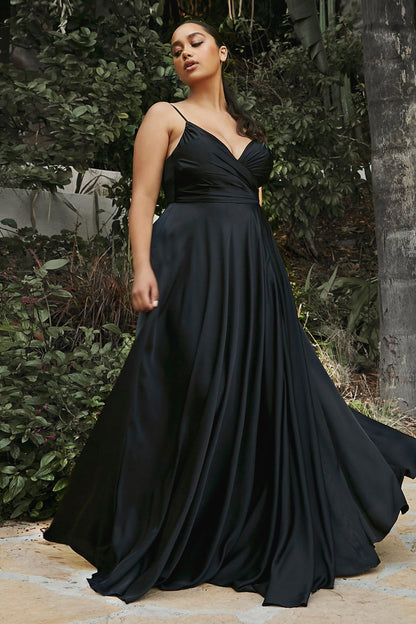 Plus Size Gown by Ladivine 7485C