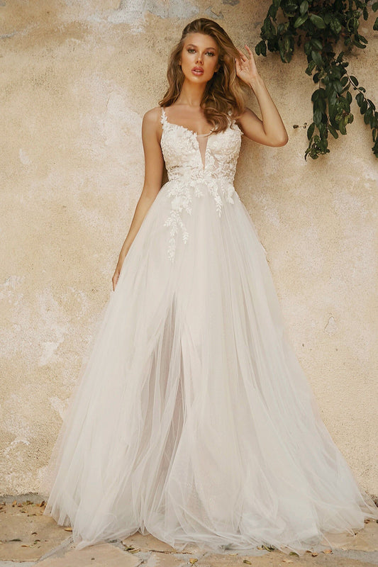 WWW.SNKDRESS.COM ,Bella Princess Couture CB072W IVORY