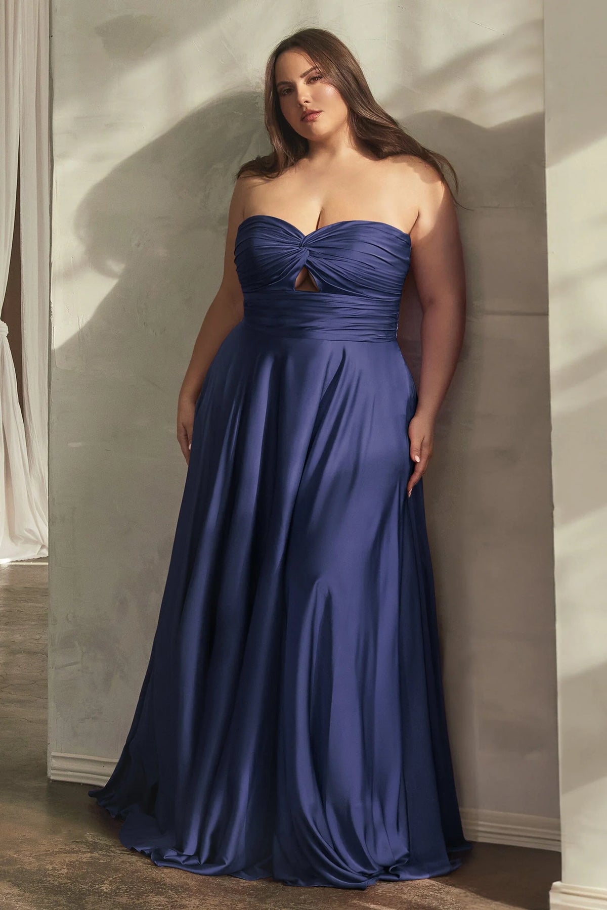 Plus Size Gown by Ladivine 7496C