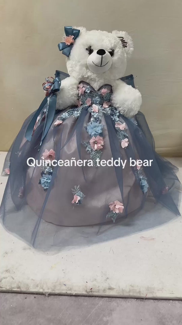 Teddy bear Quincenera Doll 149