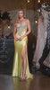 Crystal strapless fitted gown by Ladivine style KV1142 | www.snkdress.com