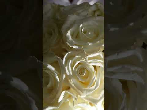 Wedding Gown with Slit and Detachable Bow by GLS GL3545